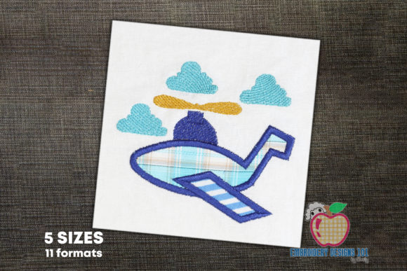 Aeroplane Applique Design: A Perfect Craft Fair Addition