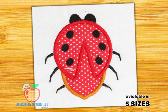 Charming Creative Design of Cartoon Ladybug