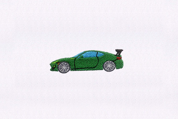 Charming Green Car Cap Design for Gifts