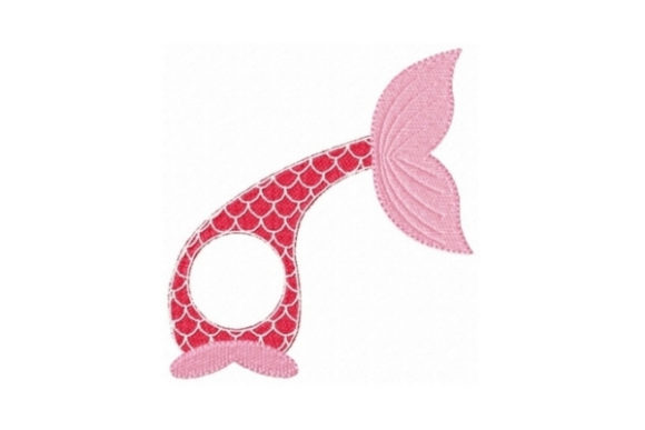 Charming Mermaid Tail Monogram for Gifts