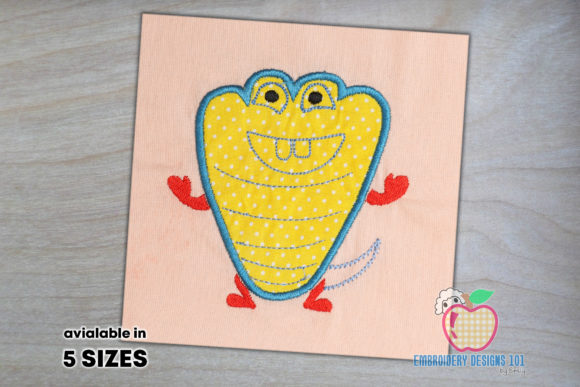 Cute Cartoon Animal Applique for Kids