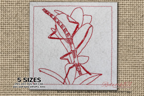 Phasmatodea Bluework: A Unique Embroidery Design