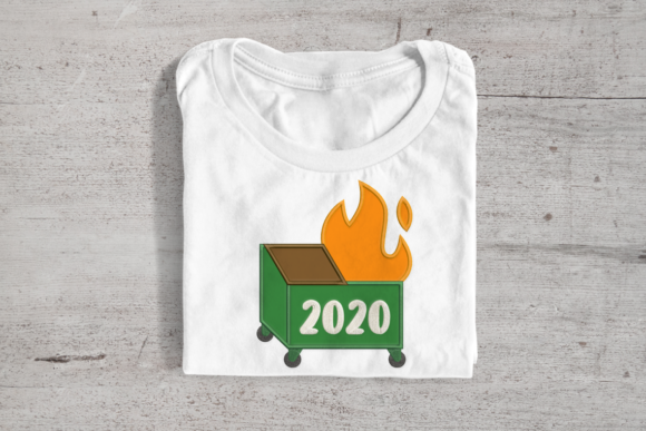 Review: Dumpster Fire Applique for Apparel