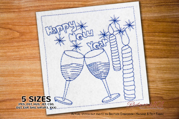 Review: New Year Celebration with Wine Glass
