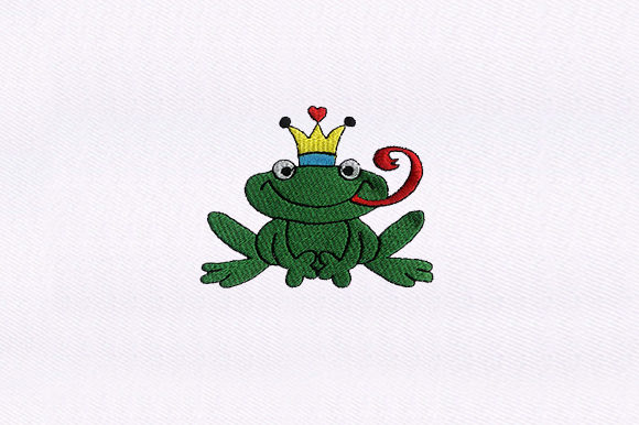 Royally Charming: Prince Frogs for Holiday Embroidery