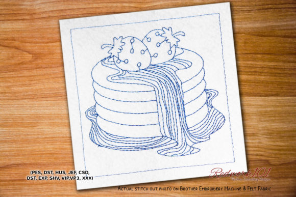 Strawberry Cake: A Sweet Addition to Your Embroidery
